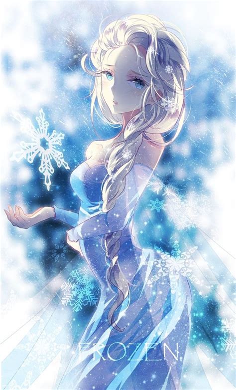 Anime Elsa - Disney Princess Photo (40372094) - Fanpop