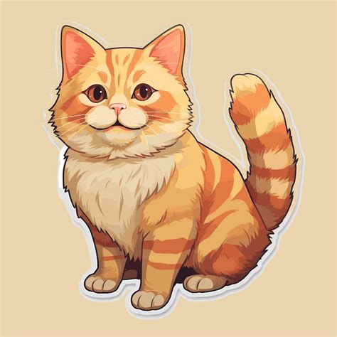 Premium Ai Image Cute Cat Artwork Illustration Ready For Print