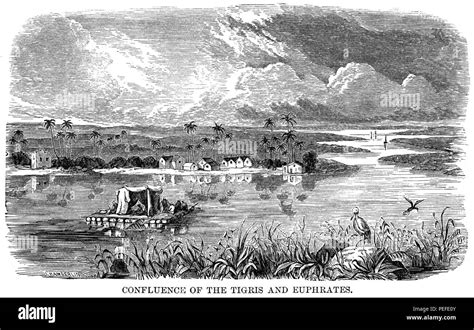 Tigris And Euphrates Rivers Ancient Mesopotamia