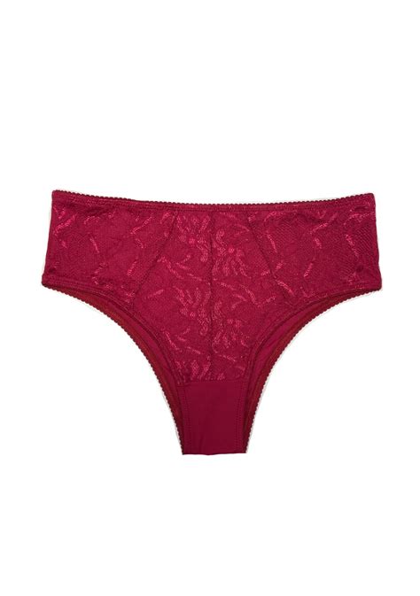 Calcinha Cintura Alta Renda Michelle Lingerie