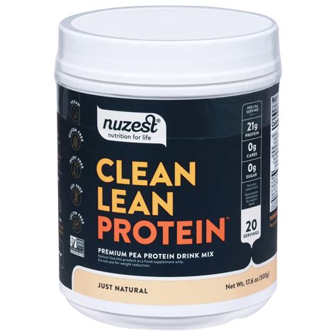 Nuzest Clean Lean Protein Just Natural Shop Diet And Fitness At H E B