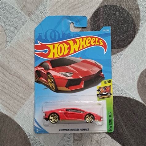 Jual Hot Wheels Hotwheels Lamborghini Aventador Miura Homage Shopee
