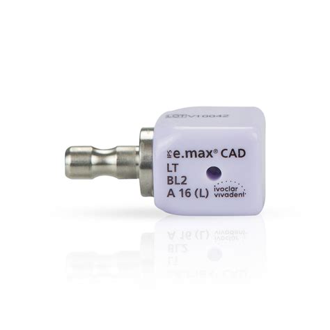 Ips Emax Cad For Cerec Inlab Lt A16 L 5 Cadcam Ivoclar