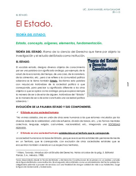 Pdf El Estado Y Derecho Constitucional Angela Olmos