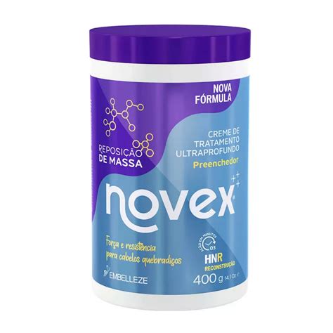 Creme Repositor De Massa - Novex Creme de Tratamento Ultraprofundo Repositor de Massa 400g ...