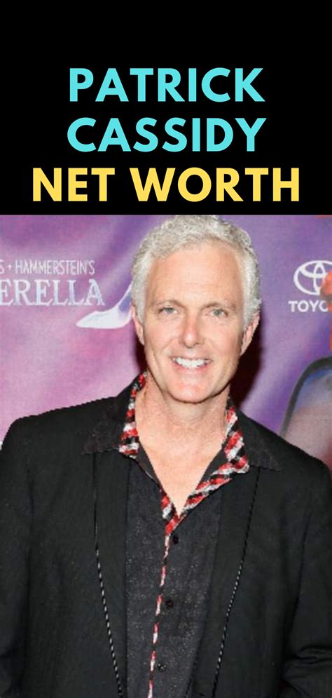 Patrick Cassidy Net Worth And Bio In 2021 Net Worth American Actors Worth