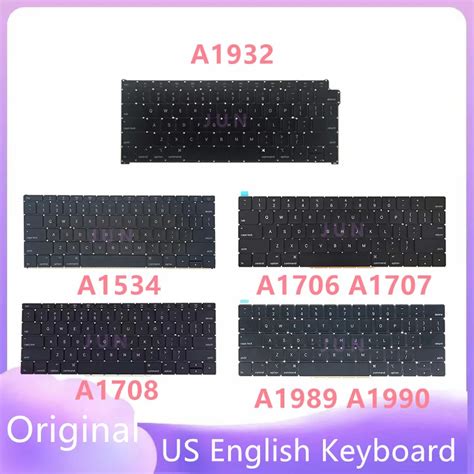 Teclado de repuesto para ordenador portátil accesorio para Apple