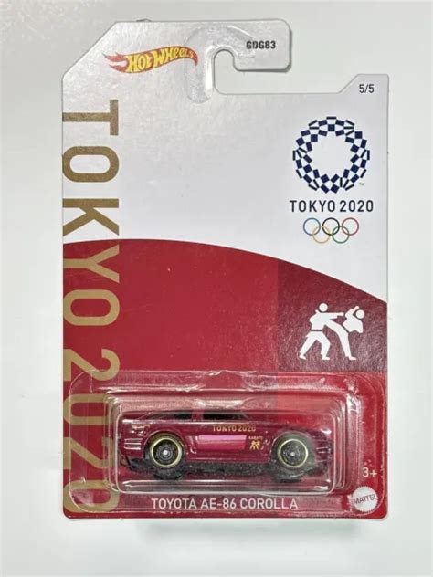 Hot Wheels Toyota Ae Corolla Tokyo Games Moc Picclick Uk