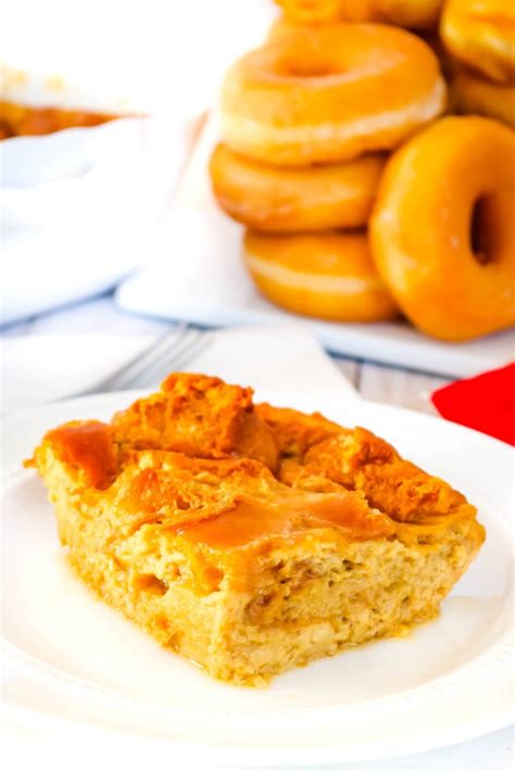 Doughnut Bread Pudding Big Bears Wife