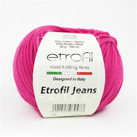 Etrofil Jeans 049 Fuşya Örgü İpi Ritzz.net