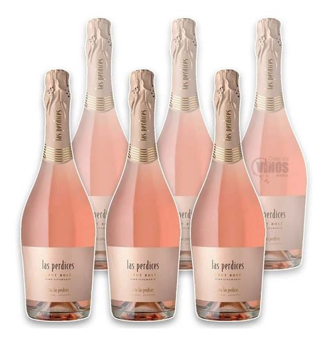 Espumante Las Perdices Brut Rose Ml Caja X Casa De Vinos Mendoza