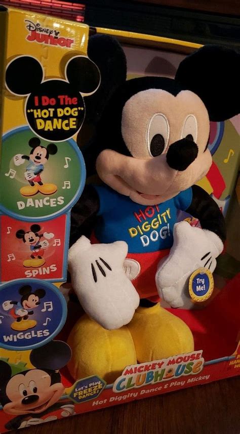 Mickey Mouse Clubhouse Hot Diggity Dancing Mickey Toy Just Play Nib