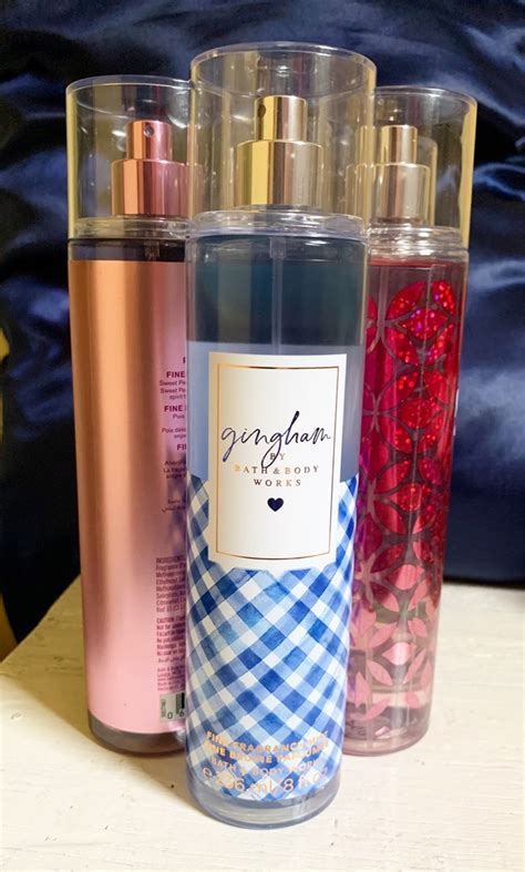 BBW Bath And Body Works Gingham 236ml Cologne Mist Beauty Personal Care Fragrance