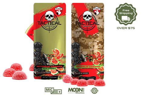 Tactical Snacks Watermelon Overwatch Gummy Candy