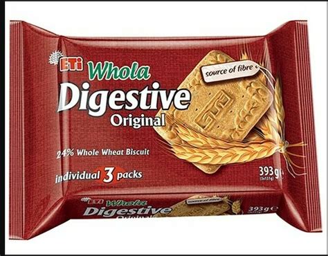 Eti Whola Digestive Whole Wheat Biscuit 393g