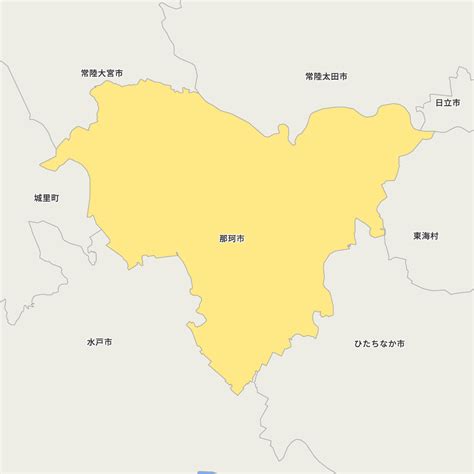 茨城県那珂市の地図 Map It マップ・イット