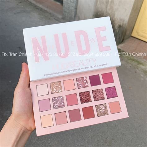 Có sẵn Bảng phấn mắt Huda Beauty New Nude Rose Quarzt Naughty