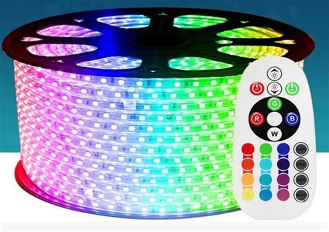 Светодиодная лента RGB 220 вольт. 8 мм не дорого