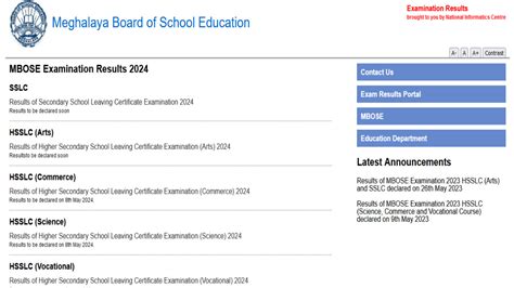 MBOSE HSSLC Result How To Check Meghalaya Board Exam Scores Online