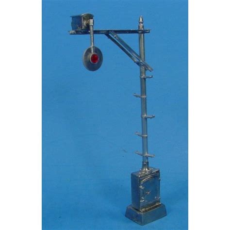 O SCALE WISEMAN BS 3003 WIG WAG MAGNETIC FLAGMAN SIGNAL ON CABINET