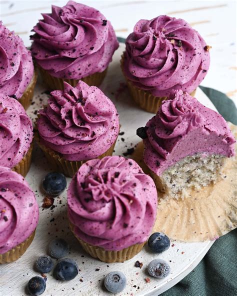 Blueberry Cupcakes Buttermilk By Sam