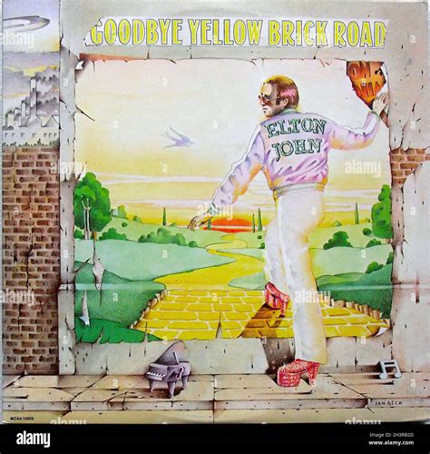 Elton John 1973 Goodbye Yellowbrick Road Lp Record Album Original