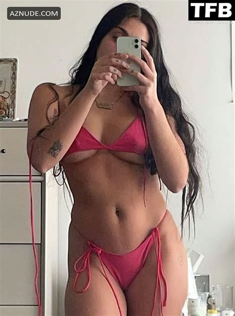 Lourdes Leon Sexy Poses Showing Off Her Hot Tits In A Bikini On Social Media AZNude