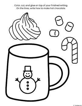 How To Make Hot Chocolate Writing Craft Differentiated Build A Hot Cocoa