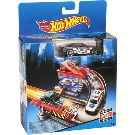 Ma Y Zestaw Do Zabawy Autko Hot Wheels Wystrza Owa Bramka