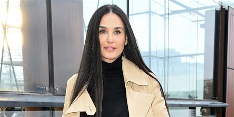Demi Moore Celebrates Grandmotherhood In A Leopard Print String Bikini