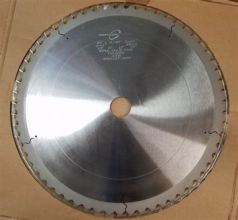HG-0003 20" Blade x 2" Bore x 60T | tctautomationllc