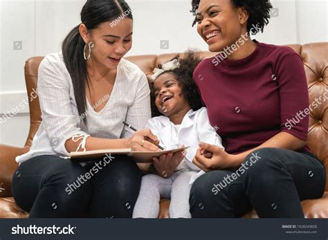 Lesbian Couple Daughter Images Stock Photos D Objects Vectors Shutterstock