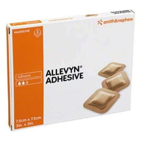 Allevyn Adh Cm 75x75 3pz