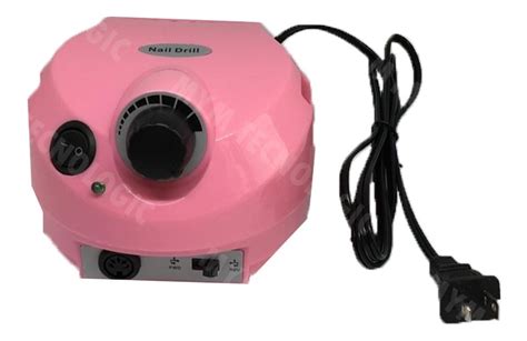 Máquina Pulidora Uñas Nail Polisher Dm-202 Rosada Pedal | MercadoLibre