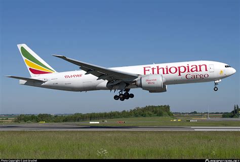 ET ARK Ethiopian Airlines Boeing 777 F60 Photo By Jost Gruchel ID