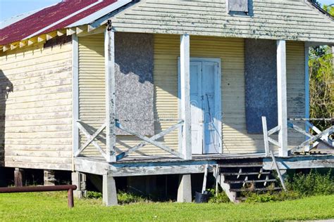 Abandoned Louisiana Building Stock Photo Image Of Fashioned Material