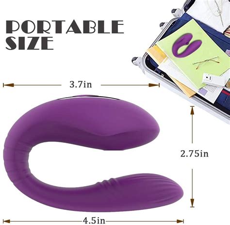 Purple Sex Toys Una Vibrator Frequency Suction Allowed Silicone Magnetic Charging Sex Toys