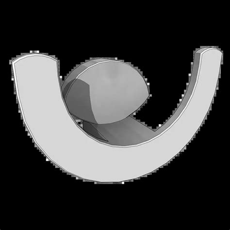 Крючок мебельный двухрожковый 1081