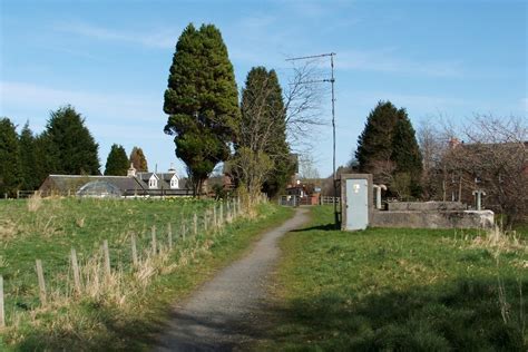 Water Pipeline Access © Lairich Rig Geograph Britain And Ireland