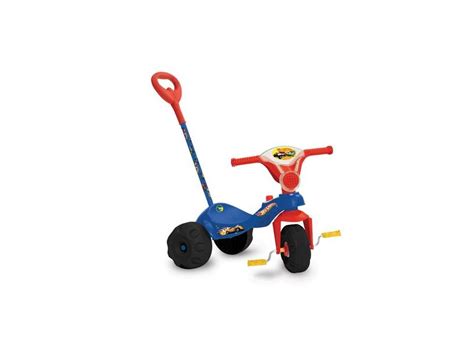 Triciclo Pedal Bandeirante Mototico Hot Wheels Passeio o Melhor Preço é no Zoom