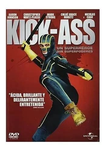 Kick ass Un Superheroe Sin Superpoder Película Dvd Español Meses sin intereses