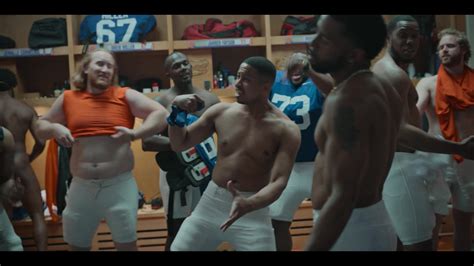 AusCAPS Josh Rivera And Ean Castellanos Shirtless With Nude Extras In American Sports Story
