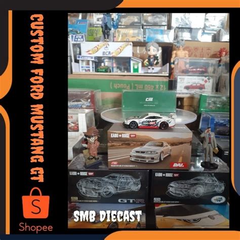 Jual Hot Wheels Custom Ford Mustang Gt Putih Los Reguler Shopee Indonesia