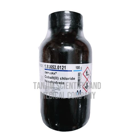 Cobalt Ii Chloride Hexahydrate Tanjim Scientific And Medical Company