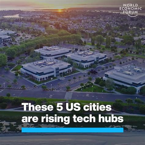 Top 5 Rising Tech Hubs In The Us World Economic Forum