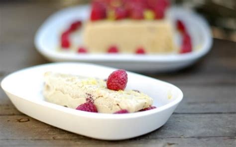 Raspberry Lemon Semifreddo