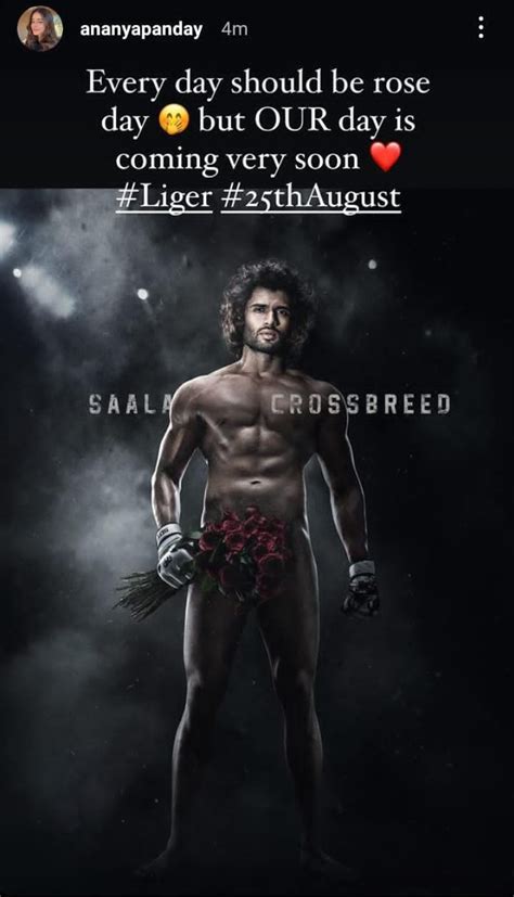 Vijay Deverakonda Nude Liger Poster Ananya Panday Samantha Ruth Prabhu And Priyamani Can T