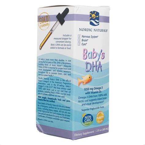 Nordic Naturals Baby's DHA, unflavored 60 ml – Medpak