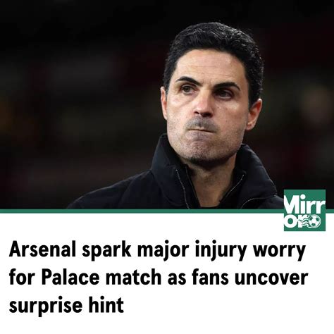 Arsenal - A huge name could be absent...🚨😳 | Facebook