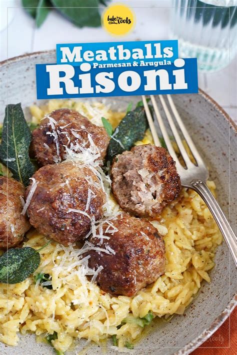 Fleischbällchen Mit Parmesan And Rucola Risoni Bttr